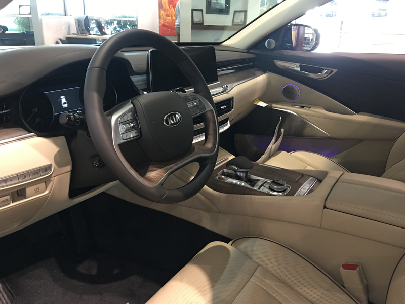 K900 interior